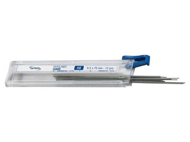 Reservstift LYRECO 0,5mm HB 12/fp - Primmeshiper