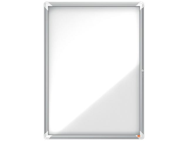 Glasskåp NOBO utomhusbruk magnetisk 9xA4 Primmeshiper