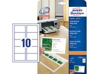 Visitkort laser/inkjet 85x54 matt 250/fp - Primmeshiper