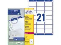 Etikett AVERY UG 63,5x38,1 2100/fp - Primmeshiper