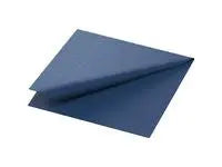 Servett 3-lags 24x24cm mörkblÄ 250/fp - Primmeshiper