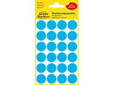 FĂ€rgkodningsprick AVERY Ă18mm blĂ„ 96/fp - Primmeshiper