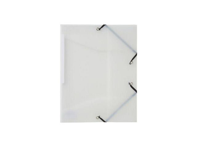 Gummibandsmapp LYRECO A4 PP 3-kl transp - Primmeshiper