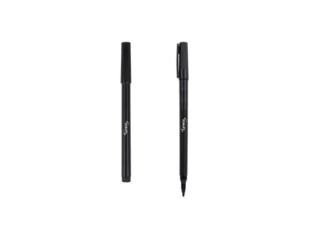 MĂ€rkpenna LYRECO rund 1-2mm svart - Primmeshiper