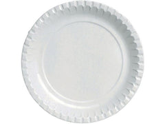 Tallrik DUNI Papper 22cm vit 100/fp - Primmeshiper