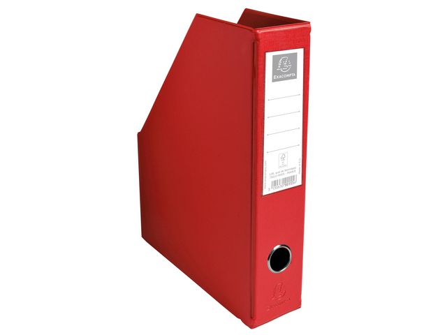 Tidskriftssamlare EXACOMPTA A4 70mm röd Primmeshiper
