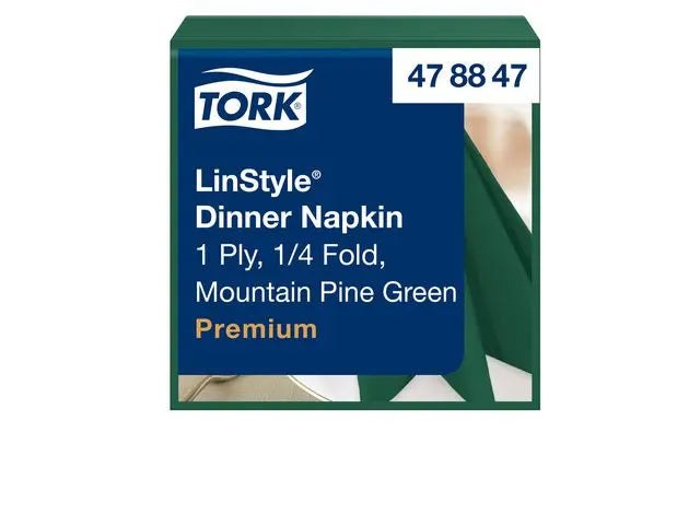 Servett TORK LinStyle Grön 39x39 50/fp - Primmeshiper