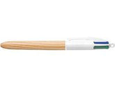 Kulpenna BIC 4 Colours Wood 1mm Primmeshiper