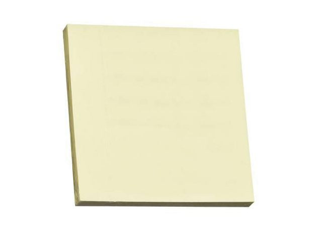 Notes STANDARD 76x76mm gul 100bl - Primmeshiper