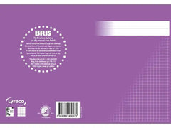 RÀknehÀfte A5 rutat 5x5mm lila 24 blad - Primmeshiper