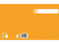 SkrivhÀfte 17x21cm linj. 8,5mm orange - Primmeshiper