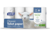 Toalettpapper LAMBI Classic 40/fp - Primmeshiper