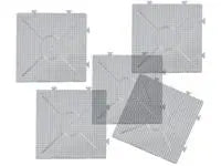 Pärlplatta kvadrat 15x15cm 10/fp - Primmeshiper