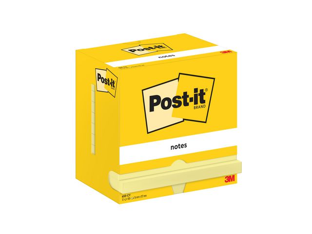 Notes POST-IT 76x127mm gul - Primmeshiper