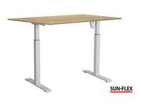 Bord SUN-FLEX II höj/sÀnk 160x80 vit/bjö - Primmeshiper