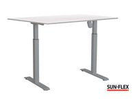Bord SUN-FLEX I höj/sÀnk 120x80 grÄ/vit - Primmeshiper