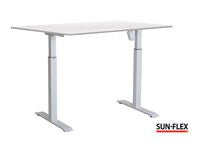 Bord SUN-FLEX II höj/sÀnk 120x80 vit/vit - Primmeshiper