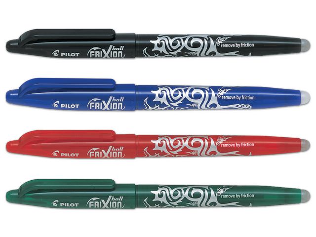 Gelpenna PILOT Frixion Ball 0,7 svart - Primmeshiper
