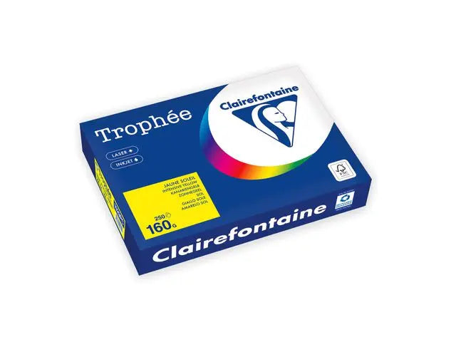 Kop.ppr TROPHEÉ A4 160g oh gul 250/fp - Primmeshiper