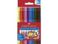 Fiberpenna Grip blandade fÀrger 10/fp - Primmeshiper