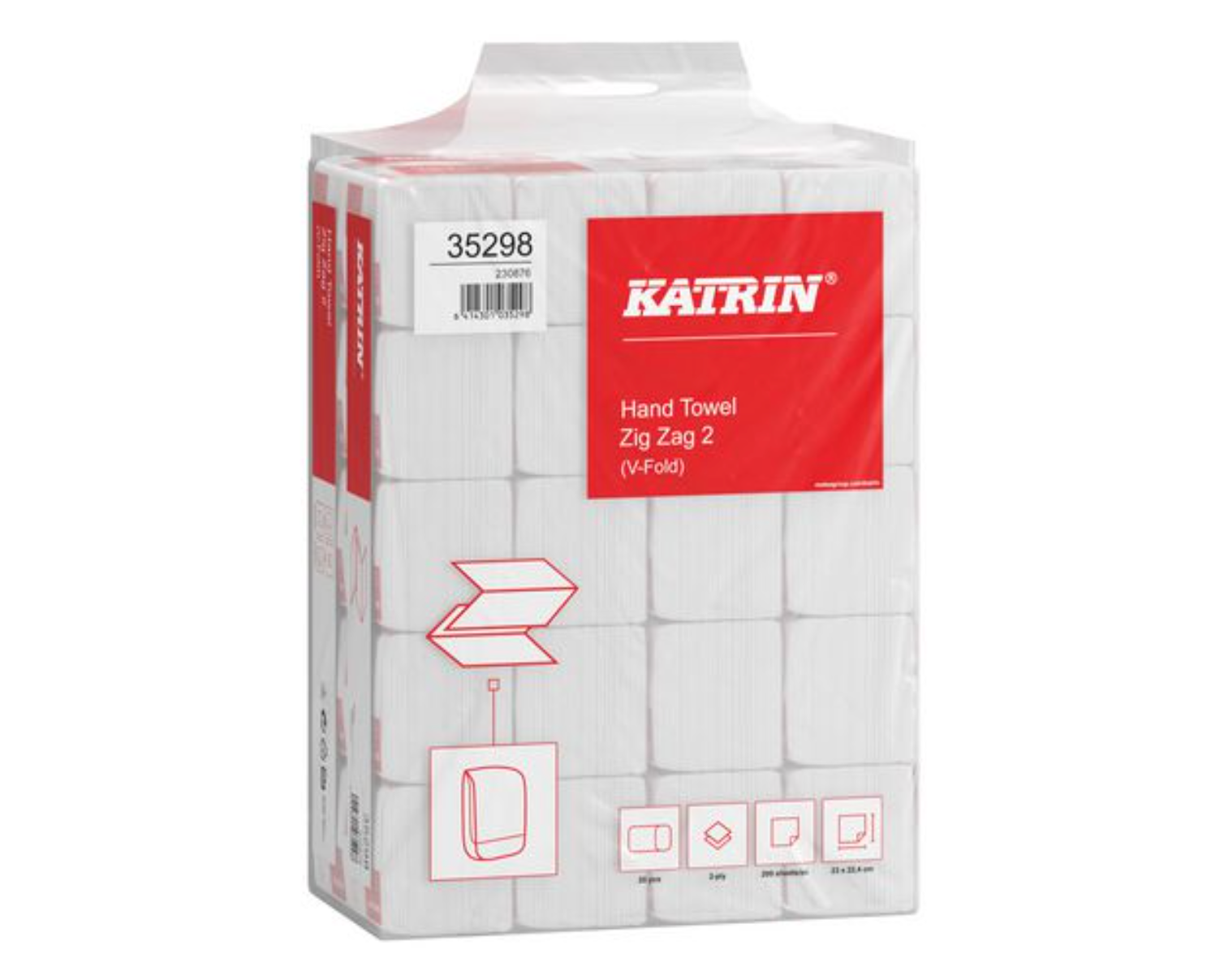 Handduk KATRIN Zig Zag 2 4000/fp - Primmeshiper