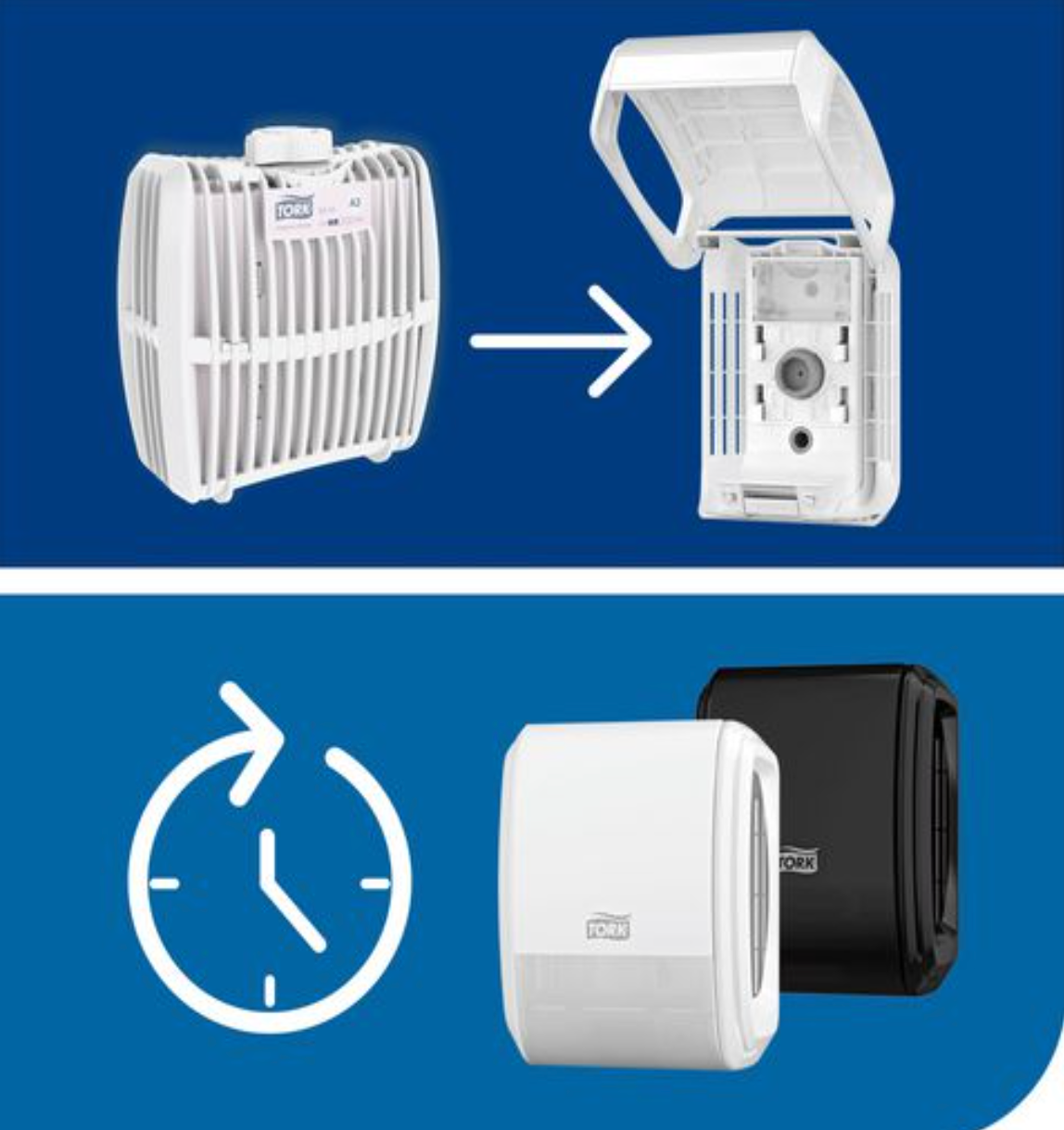 Dispenser TORK A3 Air starter pack vit - Primmeshiper