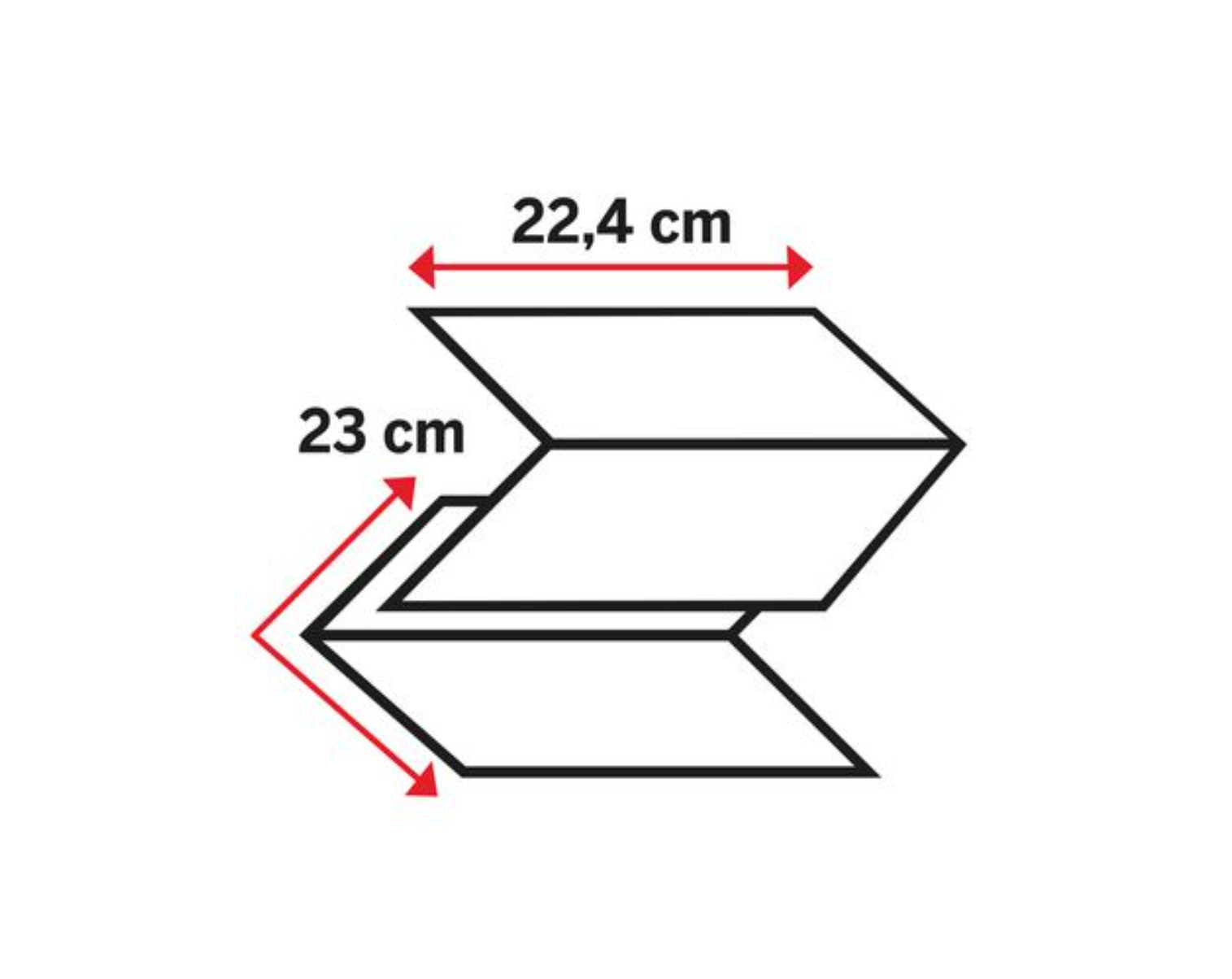Handduk KATRIN Plus Zig Zag 2 4000/fp - Primmeshiper