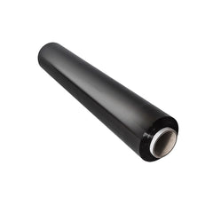 Rekfolie 23my 45cmx300m zwart 6/st