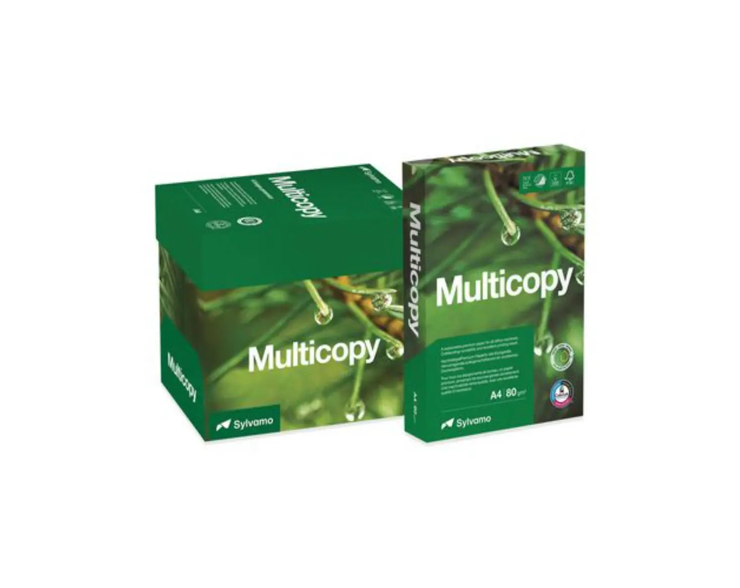 Kop.ppr MULTICOPY A4 80g hålat 2500 Ark - Primmeshiper
