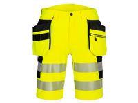 Hantverksshorts DX446 gul varsel kl2 c50 - Primmeshiper