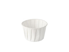 Dressingbägare 90ml vit 250/fp - Primmeshiper