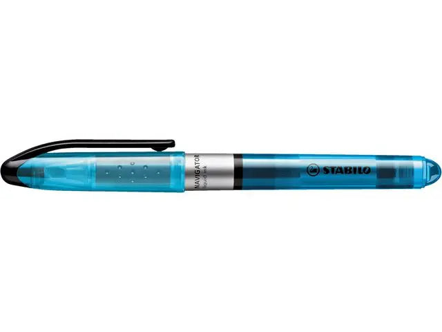 Överstrykningspenna STABILO Nav 1mm blå - Primmeshiper