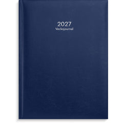 Weekdagboek 2027 blauw