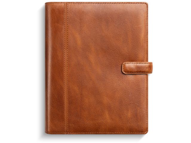 Business Systemkalender 2026 skinn brun Primmeshiper