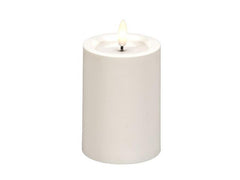Blockljus KONSTSMIDE LED timer vit 10cm