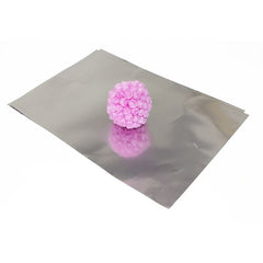 Metaaldoos 50x35cm zilver 5/st