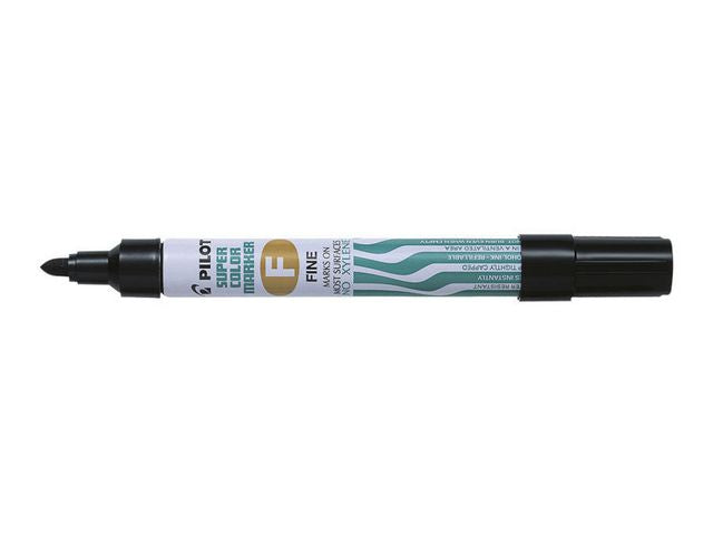 Märkpenna PILOT Super Color F svart - Primmeshiper