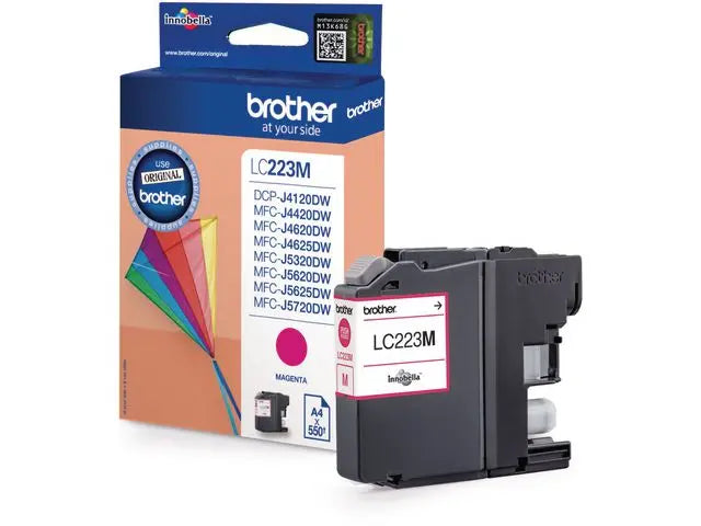 Bläckpatron BROTHER LC223M magenta - Primmeshiper