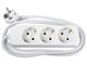Grenuttag jordat 3-väg 3m kabel petsk. - Primmeshiper