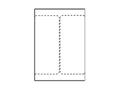 Transportetikett laser 105x220mm 500/fp - Primmeshiper