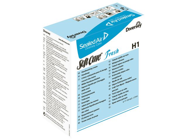 Tvål Soft Care Line Fresh H1 800ml - Primmeshiper