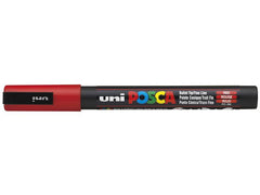 Märkpenna UNI Posca PC-3M röd - Primmeshiper
