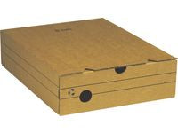 Arkivkartong A4 80mm brun - Primmeshiper