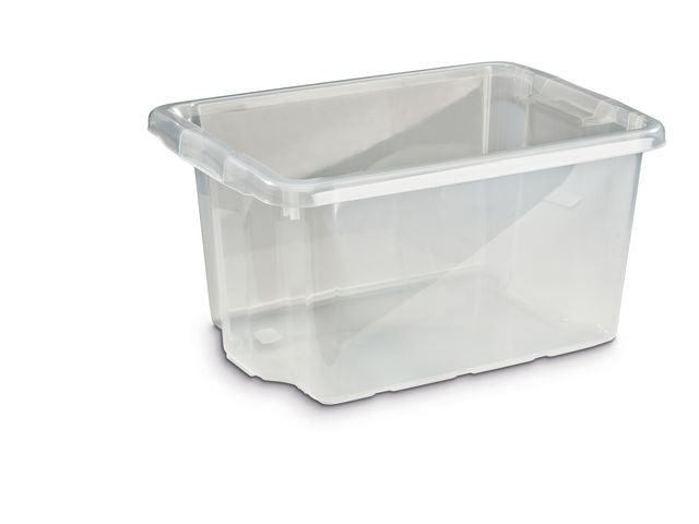 Förvaringsbox 33 L silver - Primmeshiper