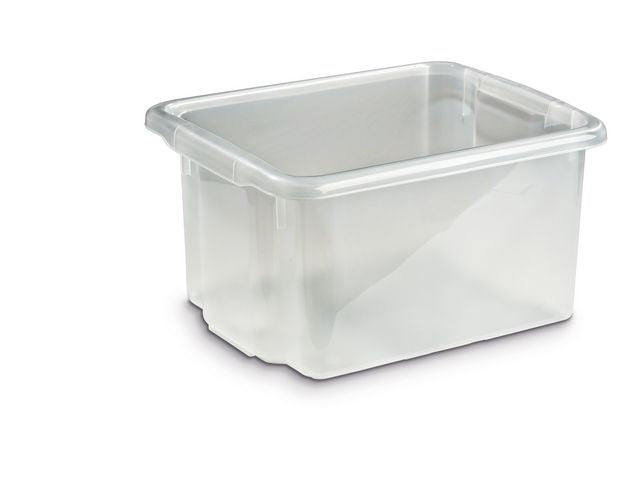 Förvaringsbox 23 L silver - Primmeshiper
