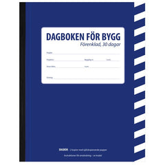 Bouwdagboek vereenvoudigd A5 30 dagen