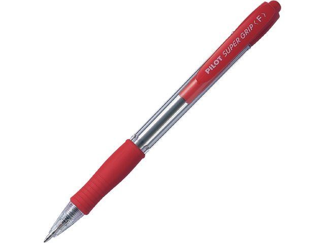 Kulpenna PILOT Super Grip fine 0,7 röd - Primmeshiper