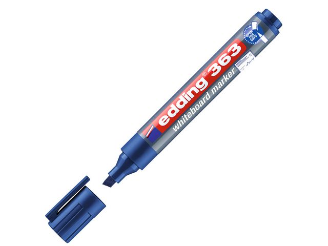 Whiteboardpenna EDDING 363 blå - Primmeshiper