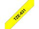 Tape BROTHER TZE631 12mm svart på gul - Primmeshiper
