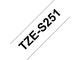 Tape BROTHER TZES251 24mm svart på vit - Primmeshiper